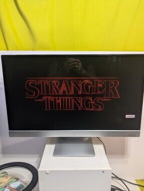 HP Pavilion 27xi 27" IPS LED Backlit Monitor 1080p Silver Tested w/AC & Stand